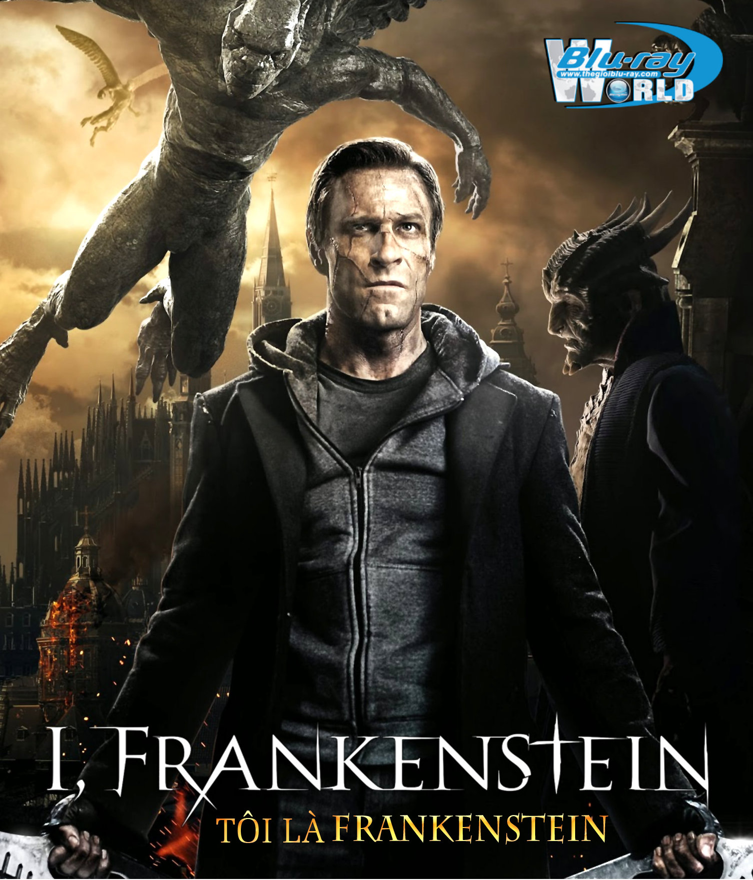 B1726. Frankenstein - TÔI LÀ FRANKENSTEIN 2D 25G (DTS-HD MA 5.1)